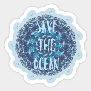 Save the ocean Sticker